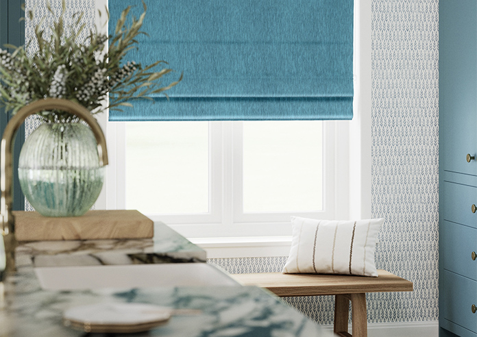 Kent, Peacock - Roman Blind - Image 5